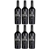 Apothic Dark Rotwein Cuvée Wein trocken Kalifornien (6 Flaschen)