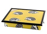 Andrew´s Knietablett Laptray mit Kissen Tablett für Laptop Igel Hedgehog