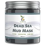 Totes Meer Maske 250g, vegan - NATURKOSMETIK Anti Pickel, Mitesser Maske und gegen Akne - Gesichtsmaske gegen unreine Haut - Schlamm Maske für Gesicht und Körper