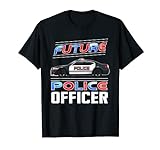 Zukunft Polizist Junge Polizist Kostüm Polizist Polizist Geschenk T-Shirt