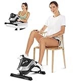 ANCHEER Mini Heimtrainer, Arm- und Beintrainer Senioren, Minibike mit einstellbare Widerstand LCD Display für Reha Maßnahmen, Zuhause