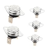Angoily 3 Sätze Steuersc Halter Temperaturregler Heizlüfter Usb-heizung Tragbare Heizung Kühlschrankdeo Kühlschranklampe Für Warmwasserbereiter Thermostat Für Heizung Legierung 5 Stück * 3