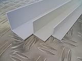 B&T Metall Kunststoffwinkel Hart PVC weiß 50x30x3,0 mm Länge 2 mtr
