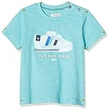 IKKS Baby-Mädchen Tee Basket Rainbow Mood T-Shirt, Blau (Dunkeltürkis 44), 3-6 Monate