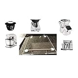 Premium Gleitbrett für den Thermomix - TM5, TM6 & TM31 - Hochwertiger Gleiter aus Premium Acrylglas - MADE IN GERMANY (Transparent)