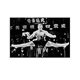 TIANFA Jean-Claude Van Damme Is King of Kung Fu-Kunst-Poster, dekoratives Gemälde, Leinwand, Wandkunst, Wohnzimmer, Poster, Schlafzimmer, Malerei, 50 x 75 cm