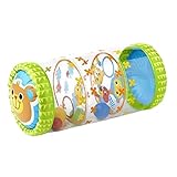 Nocapam Aufblasbare Babyrolle Krabbelrolle, Kleinkinder Bauchzeit Baby Krabbelspielzeug, Baby Krabbelhilfe Aufblasbare Rollspielzeug, Kleinkind Glocke Spielzeug Babyrolle