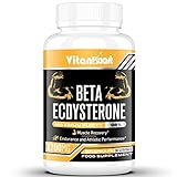 Beta-Ecdysteron-Ergänzung 1200 mg | Magere Muskelmasse, Trainingsleistung, Kraft und Proteinsynthese, 98% maximale Reinheit, formuliert für beste Absorption, 60 Kapseln