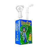 PatchouliWorld Juice Glass Bong Cartoon Characters Rick and Morty H. 19cm - Wasserpfeife