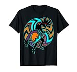 Modernes Kokopelli – Rad der Energie Mandala III T-Shirt