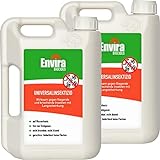 Envira Universal Insektenschutz - Hochwirksames Insekten-Spray Mit Langzeitschutz - Auf Wasserbasis - 2x2Ltr