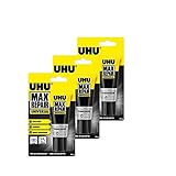 UHU Max Repair Universal Kleber 45g transparent (3er Pack)