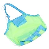 Mesh-Handtasche, anspruchsvolles Design, tragbare Strandtasche für zu Hause, Nicht leicht zu beschädigen