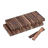 Klötzchenmann gedämpfte Akazie Bastelklötzchen 8 x 22 x 160 mm zum Basteln original Holzbausteine Bastelholz ideal für alle DIY Projekte