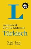 Langenscheidt Universal-Wörterbuch Türkisch: Türkisch-Deutsch / Deutsch-Türkisch