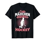 Echte Mädchen Spielen Hockey Feldhockey Geschenk T-Shirt