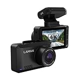 LAMAX T10 4K Dashcam mit GPS, Radarwarnung (50 Länder), WiFi + Mobile App, Weitwinkelaufnahmen 170°, Magnethalterung, 2,45“ Display, Full HD 60 FPS