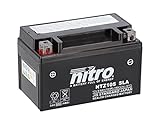 NITRO YTZ10S -N- Batteries, Schwarz (Preis inkl. EUR 7,50 Pfand)