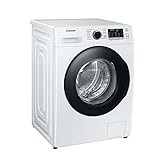 Samsung WW71TA049AE/EG Waschmaschine, 7 kg, 1400 U/min, Ecobubble, Hygiene-Dampfprogramm, FleckenIntensiv-Funktion, Weiß