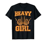Rockmusik Rock Metal Damen Design Heavy Girl Festival T-Shirt