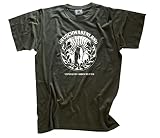 Neuschwabenland Wappen 1938 T-Shirt Olive L Klassisch Kurzarm R