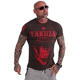 Yakuza Original Herren Daily Skull T-Shirt - Coffee Bean - Gr. M
