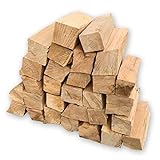 TNNature 30kg getrocknetes Feuerholz | Grillholz | Brennholz aus Buche | Holz aus nachhaltiger Deutscher Forstwirtschaft | sofort einsetzbar (25cm)
