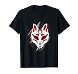 Yokai Kitsune mask traditional japanese T-Shirt