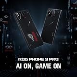ASUS ROG Phone 9 Pro, EU Official, Phantom Black, 16GB RAM 512GB Speicher, Snapdragon® 8 Elite, 6,78“ 185Hz AMOLED, Sony® Lytia 700: 50 M