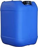 Getränke- und Wasserkanister | Lebensmittelecht BPA frei | Gastronomie Gewerbe Camping Wohnwagen | Robuste Qualität aus DE blau (20 Liter)