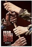 ALAIYO Leinwand Plakat Fear The Walking Dead Poster Dekorative Gemälde Drucke Wohnzimmerdekoration 60x90cm Kein Rahmen
