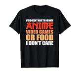 Anime Food Video Games Geschenk T-Shirt