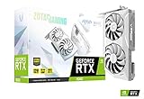 ZOTAC GAMING GeForce RTX 3060 AMP White Edition, 12 GB GDDR6, 192-bit, 15 Gbps, PCI 4.0, Gaming Grafikkarte, IceStorm 2.0 Advanced Cooling, ZT-A30600F-10P