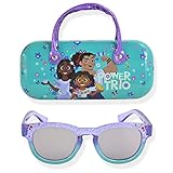 Disney Encanto Mädchen Sonnenbrille für Kinder mit passendem Brillenetui | niedliche Sonnenbrille für Mädchen, Violett