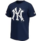 Fanatics MLB Shatter T-Shirt New York Yankees Navy (Blau, L)