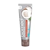 BIOMED,BIOBIOIXH, Biomed Super White Fluoridfreie Coconut Oil Toothpaste, 99% Natural Ingredients, 100g,