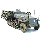 CMO Modellbausatz Panzer Plastik Modelle, Sd Kfz 251/1C Ground Stuka Stuka ZU Fuss im Maßstab 1/35, Spielzeug und Geschenke