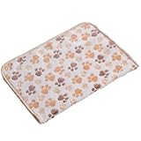 DAMAJIANGM Universal-Verdickungskorallen-Fleece-Haustierbett-Matte Haustier-Nest-Haustierdecke Hundedecke-Decke Zwinger-Hundematte für Hunde und Katzen