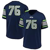 Fanatics NFL Seattle Seahawks Trikot Shirt Iconic Franchise Poly Mesh Supporters Jersey (M)