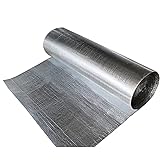 Heizkörperfolie, reflektierende Isolierrolle, wärmereflektierende Paneele für Wände, Dachböden, Luftkanäle, Fenster, Decke, wasserdicht, thermische Aluminiumfolie, Abschirmung, Strahlungsb