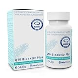 Q10 Bioaktiv Plus - 100 mg Ubiquinol mit B-Vitaminen je Kapsel - 120 vegetarische Kapseln mit der reduzierten, atmungsaktiven Form von Coenzym Q10 - Coenzym Q10 in seiner besten Form!