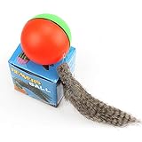 Cestbon 3 Stück Ball Batteriebetriebener Ball Hunde Katzen Spielzeug,Katzenspielzeug Elektrisch Katzenball Interaktives Spielzeug,3
