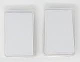 the lazy panda card company Spielkarten Blanko 2 x 60 Blanko Spielkarten mit abgerundeten Ecken zum kreativen selber gestalten.