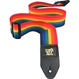 Ernie Ball 2' Polypro Guitar Strap Rainbow