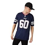 New Era New England Patriots T-Shirt NFL Jersey American Football Fanshirt Blau - 3XL