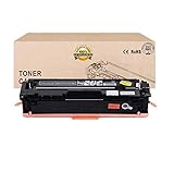 CF510A Kompatible Tonerkartuschen für Color Laserjet 154A 204A M180N M181fw Tintenstrahldrucker, 4colorsuit (Schwarz)
