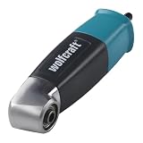 wolfcraft Winkelgetriebe - einfach Bohren und Schrauben im 90°-Winkel - Sechskant-Antrieb - kugelgelagertes Getriebe - Sechskant-Aufnahme - 4688000