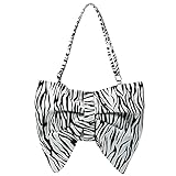 Aibabely Damentasche aus Segeltuch mit Leopardenmuster und Kuhdruck, verstellbarer Riemen, Crossbody-Tasche