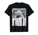 Star Wars Yoda Poster Words Of Wisdom Graphic T-Shirt