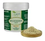 VITA IDEAL Vegan® WEIDEN - Rinde 200g PULVER - Salicis alba Cort - Tagesportion 460mg WEIDENRINDE, natürlich, pflanzlich & ohne Zusatzstoffe, Inklusive Messlö